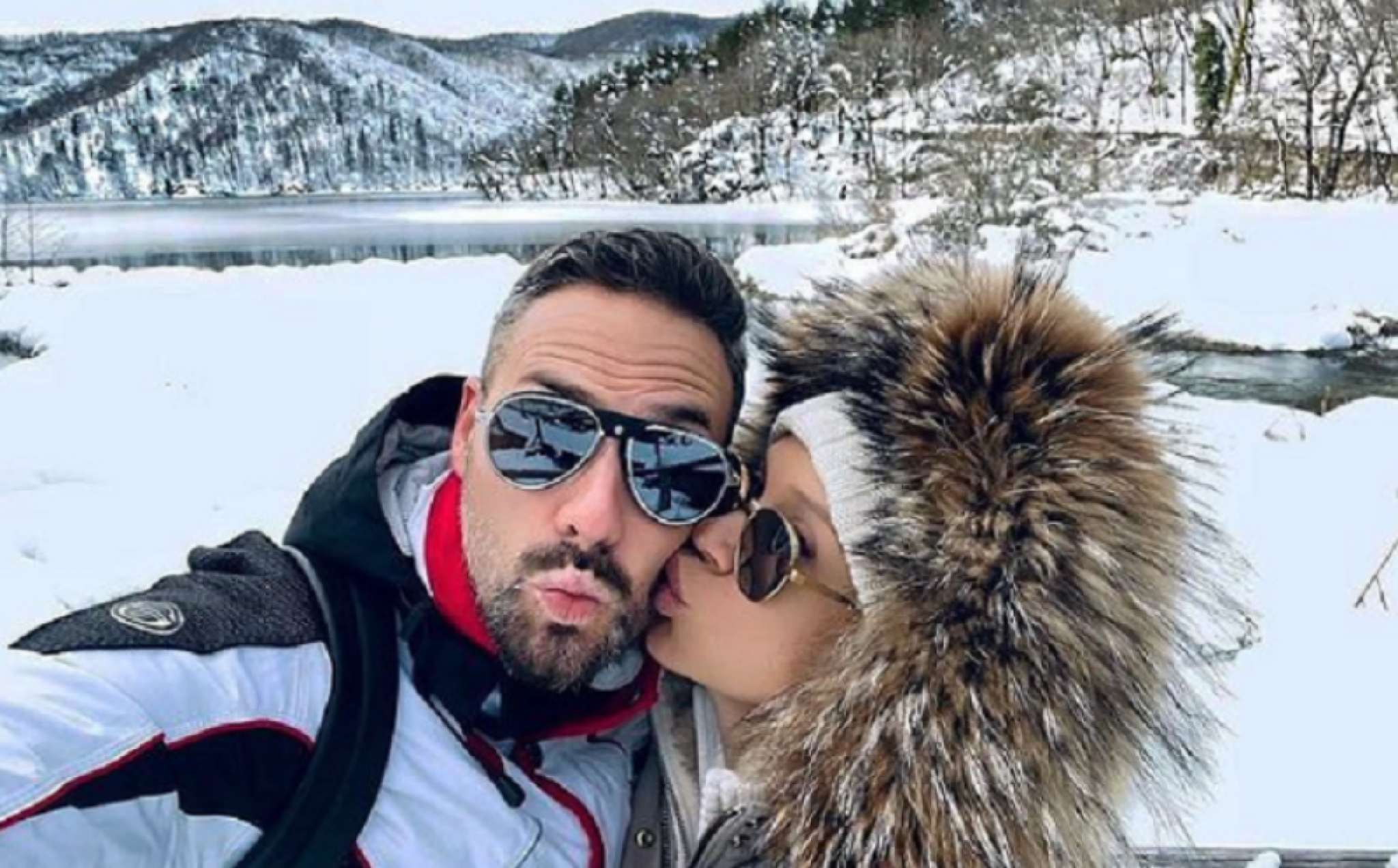 Maja Šuput sa suprugom