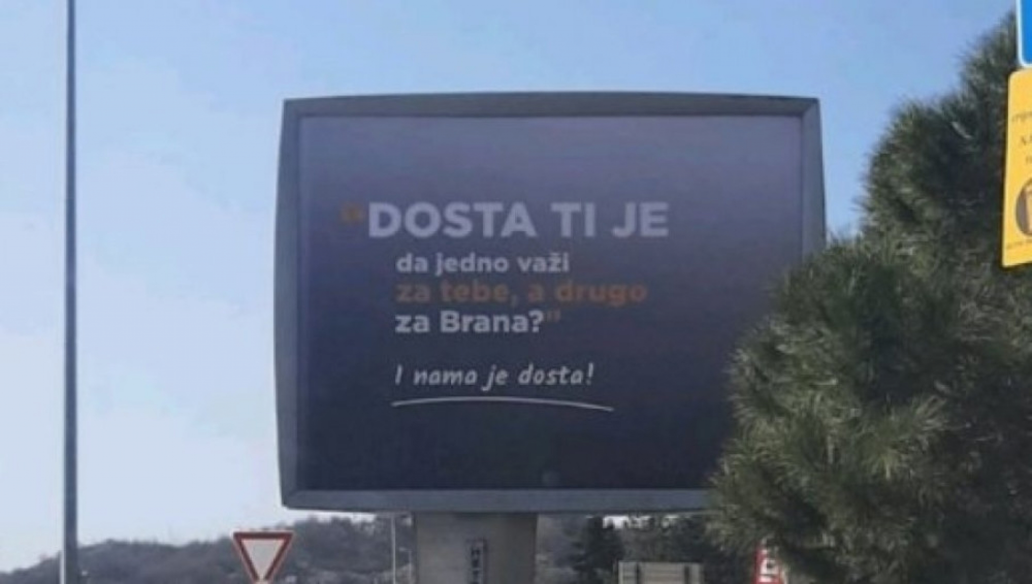 Nik&scaron;ić bilbord