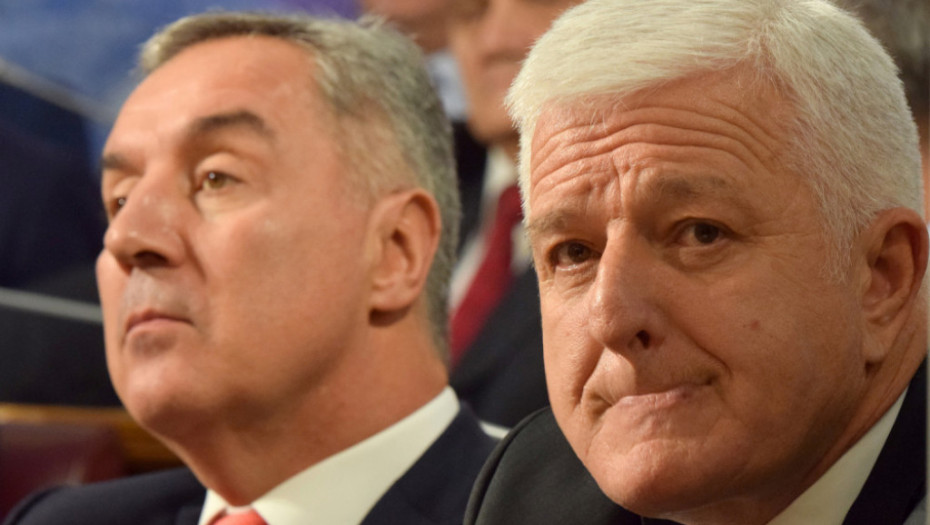 Milo Đukanović i Duško Marković