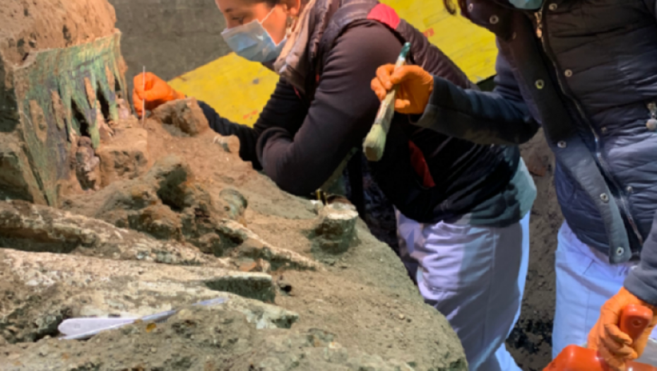 pompea, lokalitet, kočija