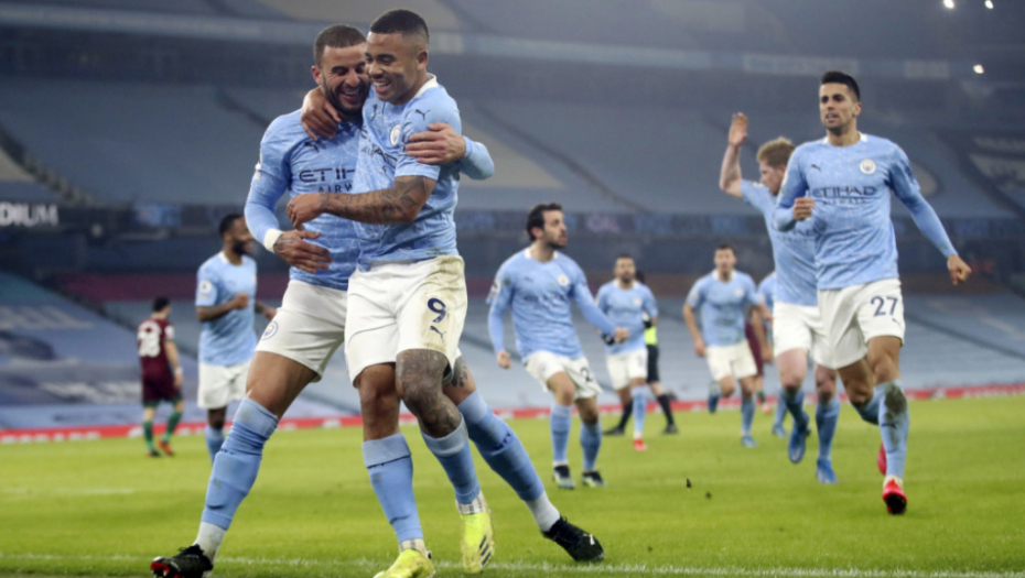 Gabrijel Žezus i Kajl Voker (Mančester Siti)