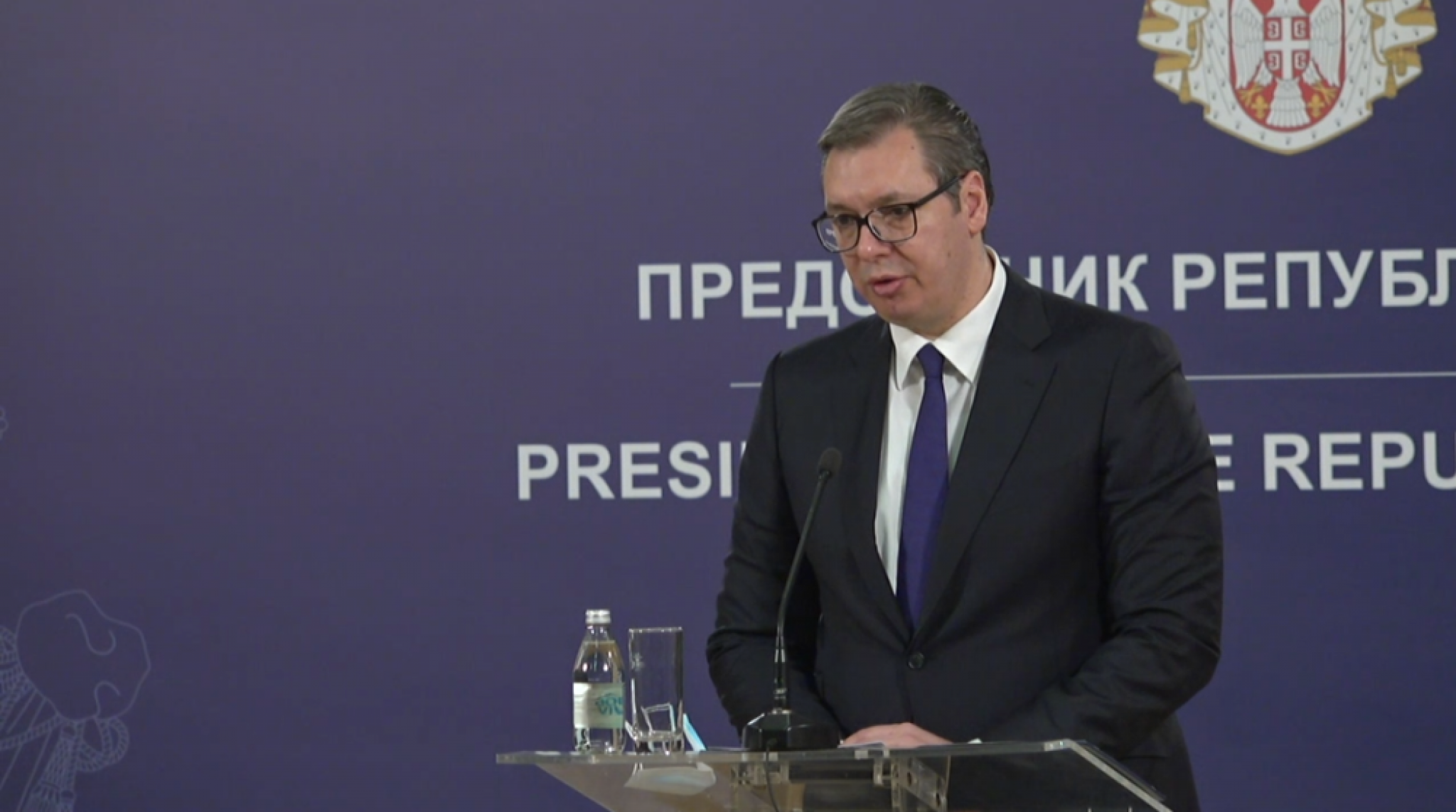 Aleksandar Vučić i Miroslav Lajčak