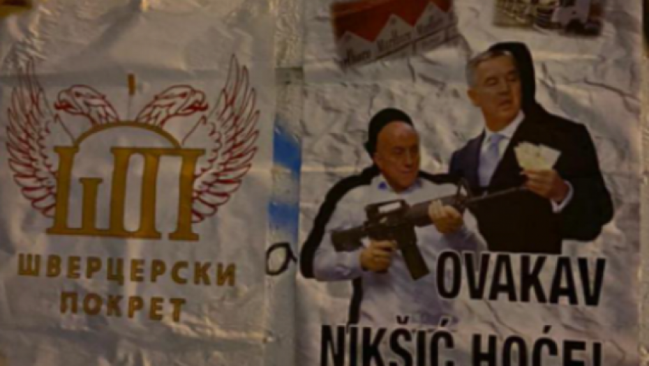 Plakati Dake u Nikšiću