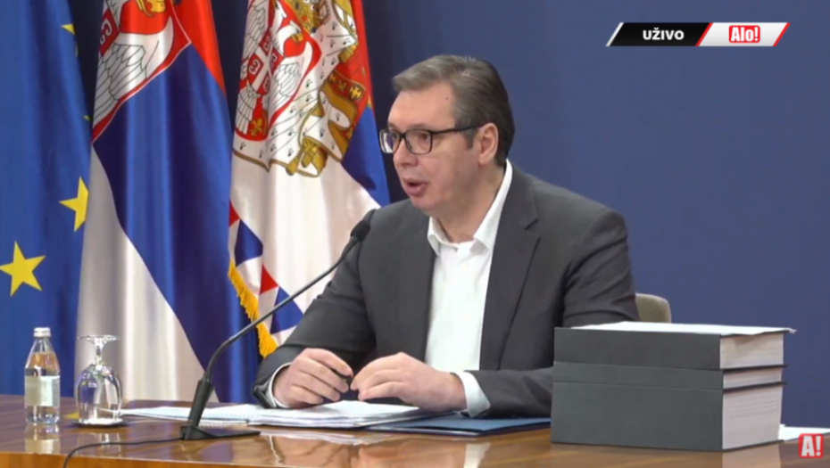 Obraćanje Aleksandra Vučića 