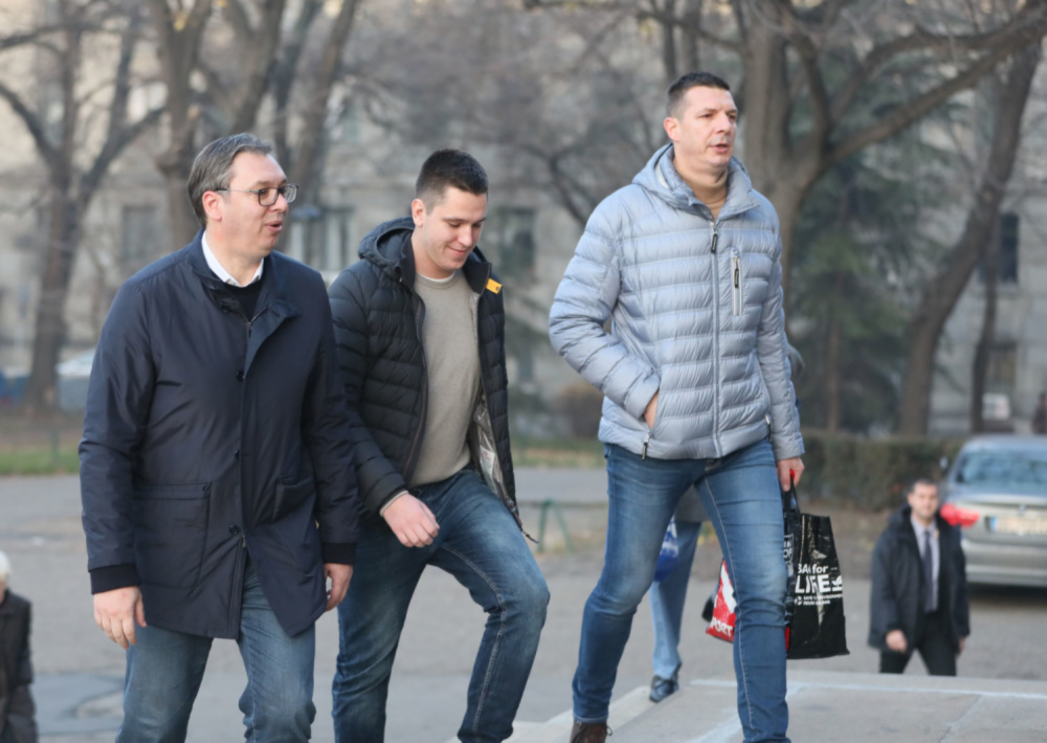 Aleksandar, Danilo i Andrej Vučić