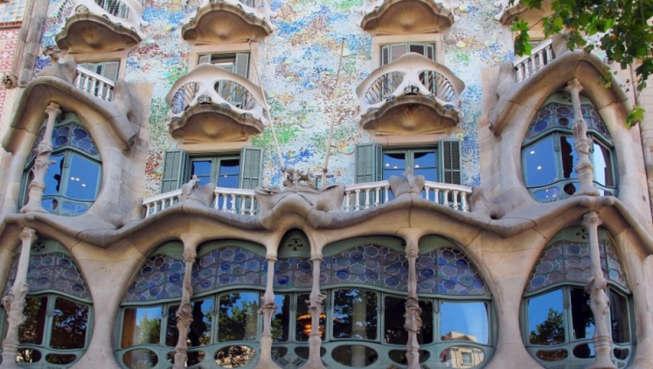 Kasa Batllo, španija, građevina