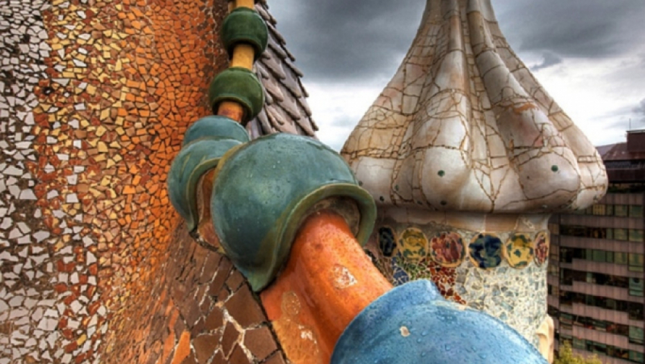 Kasa Batllo, španija, građevina