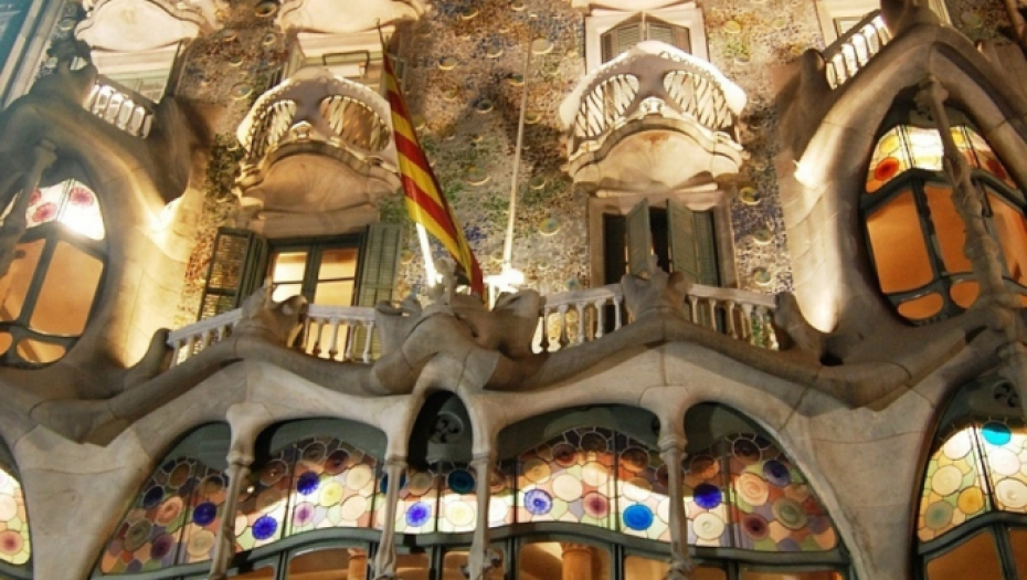 Kasa Batllo, španija, građevina