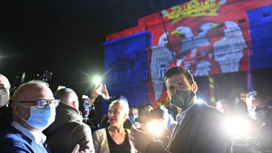 Novak Đoković i Goran Vesić 