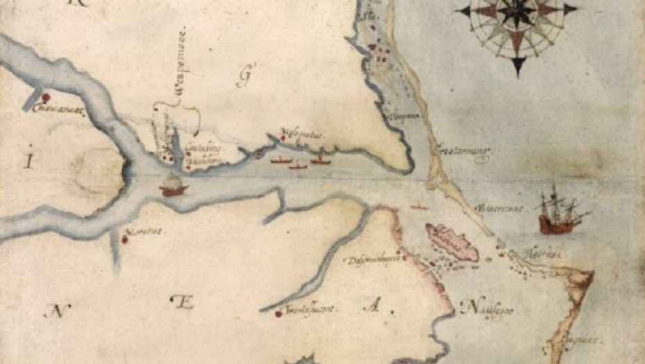 Roanok kolonija, istorija