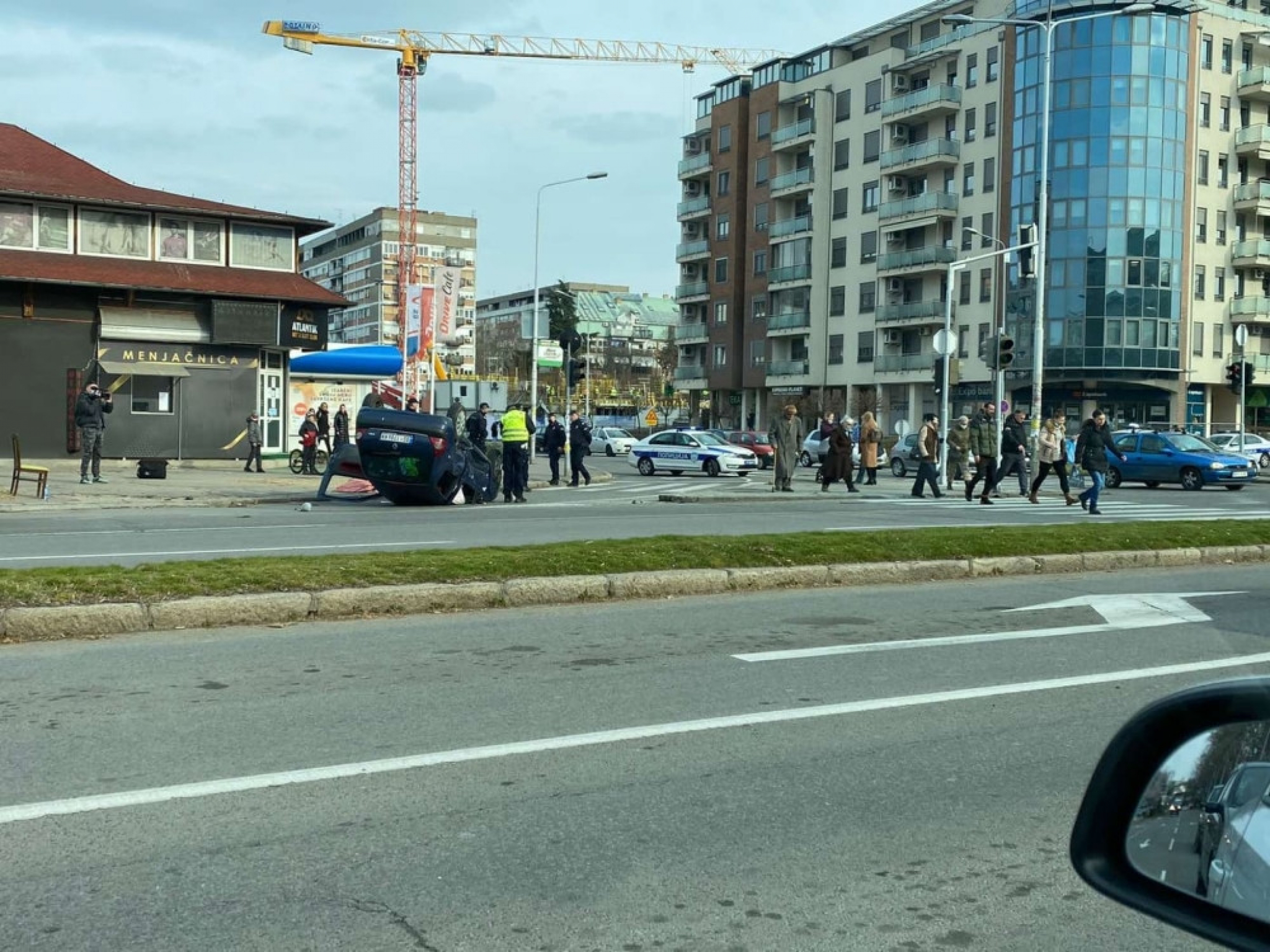 Nesreća na Novom Beogradu