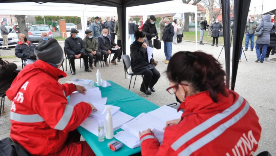 Vakcinacija na mobilnim punktovima u Beogradu