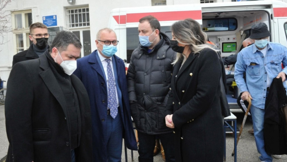 Vakcinacija na mobilnim punktovima u Beogradu