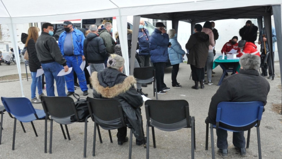 Vakcinacija na mobilnim punktovima u Beogradu