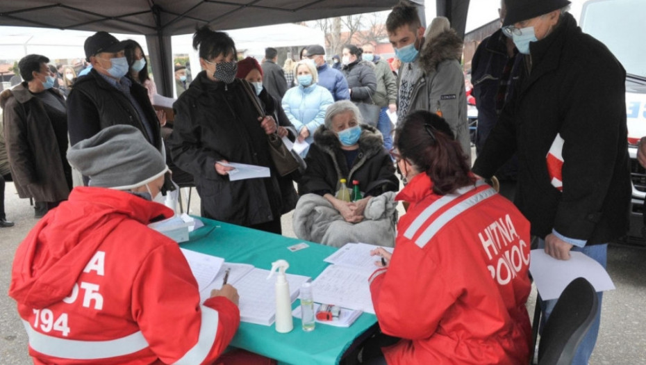 Vakcinacija na mobilnim punktovima u Beogradu