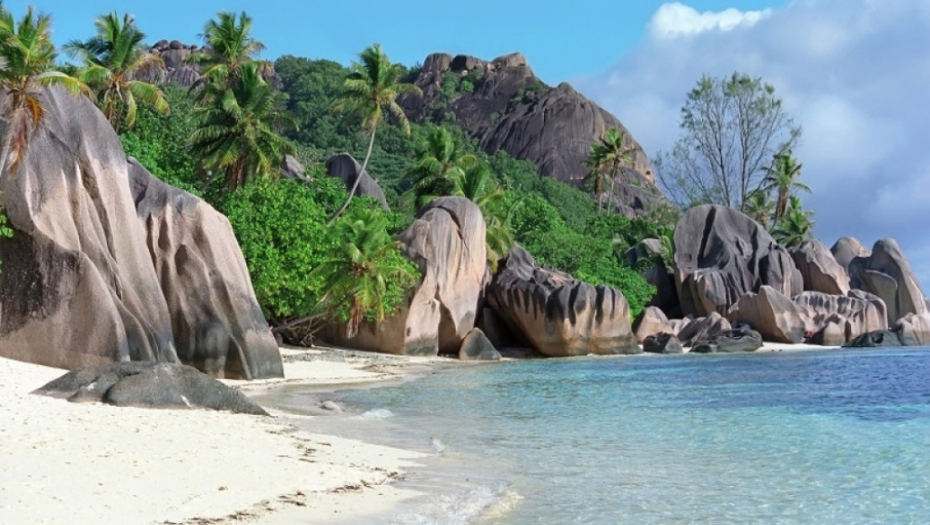 Anse Source d’Argent, Sejšeli, ostrvo, more, okean