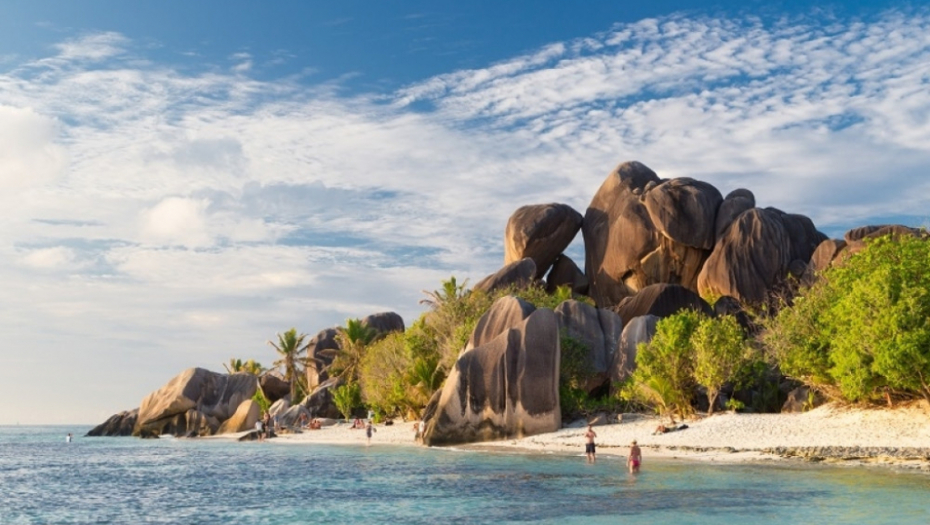 Anse Source d’Argent, Sejšeli, ostrvo, more, okean