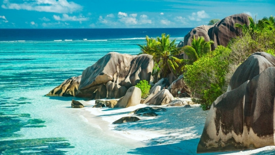 Anse Source d’Argent, Sejšeli, ostrvo, more, okean