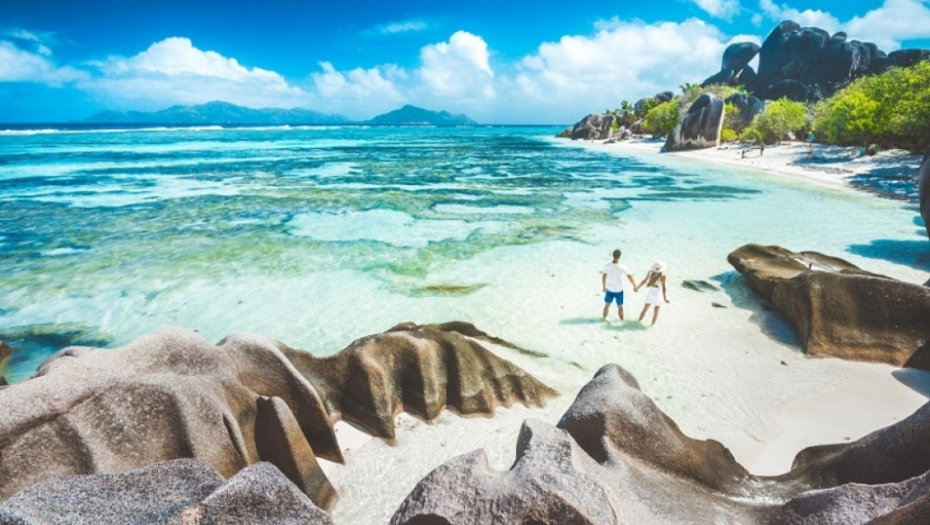 Anse Source d’Argent, Sejšeli, ostrvo, more, okean