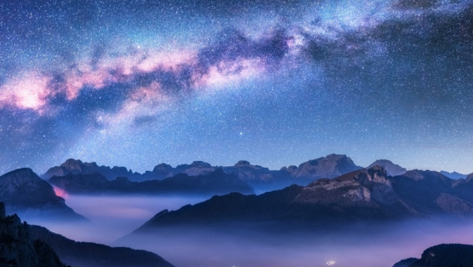 mlečni put, Jelouston, zvezde, nebo, kosmos