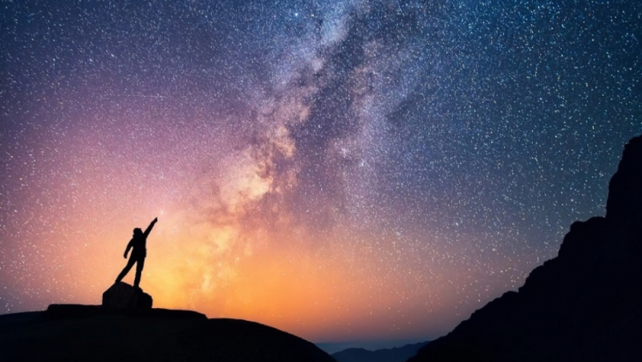 mlečni put, Jelouston, zvezde, nebo, kosmos