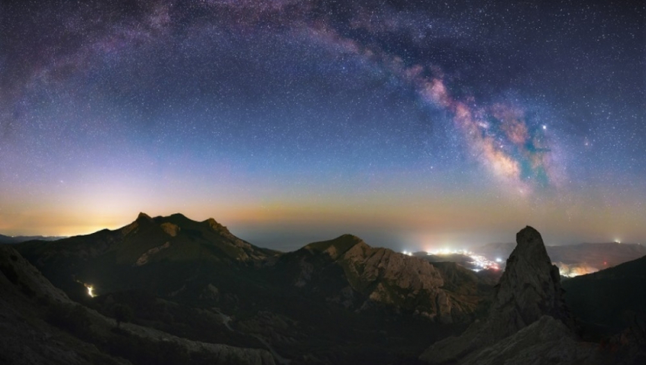 mlečni put, Jelouston, zvezde, nebo, kosmos