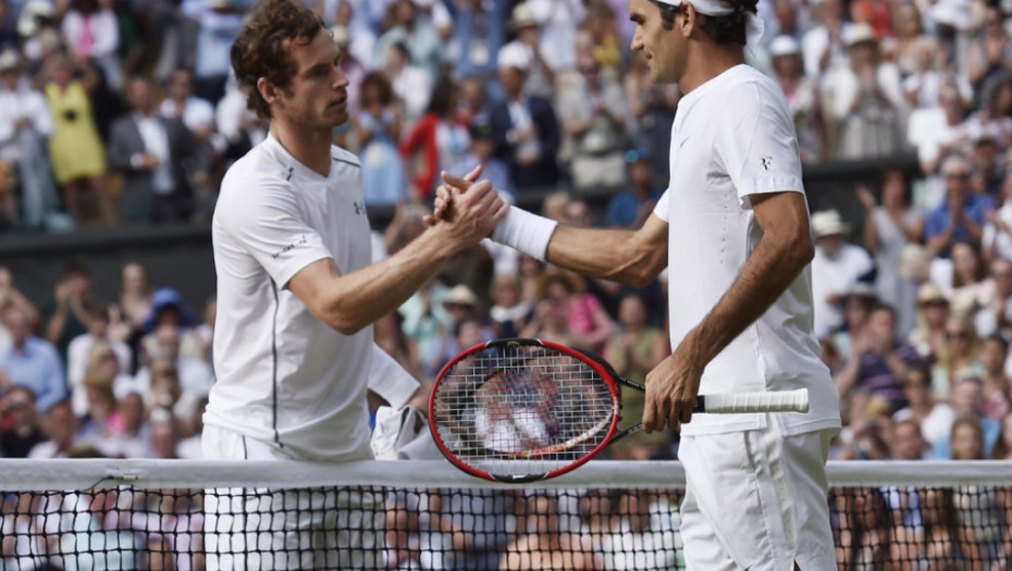 Rodžer Federer i Endi Marej