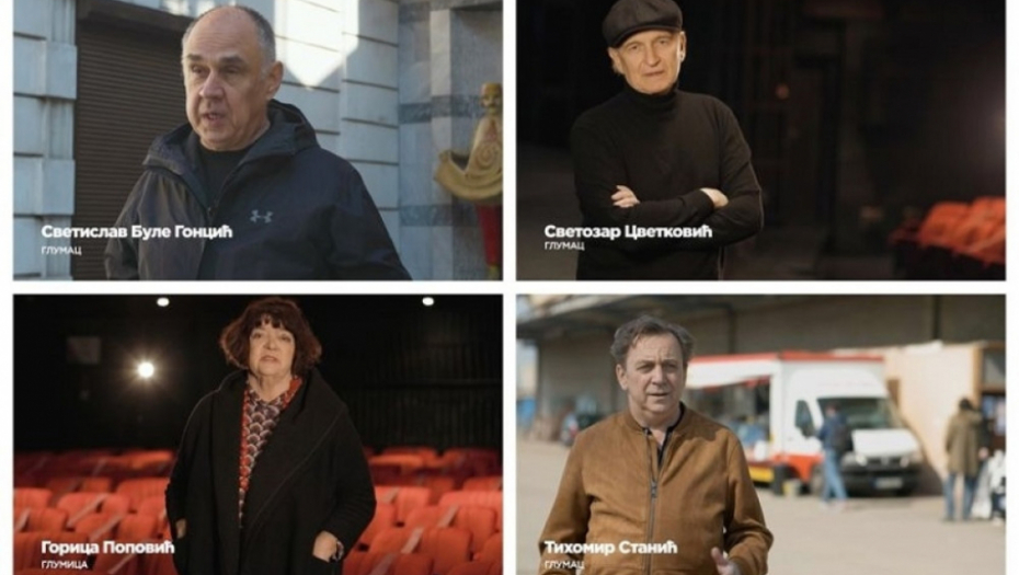 Glumci pozivaju građane da se vakcinišu