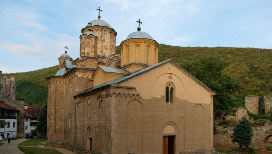manastir manasija, srbija, manastir