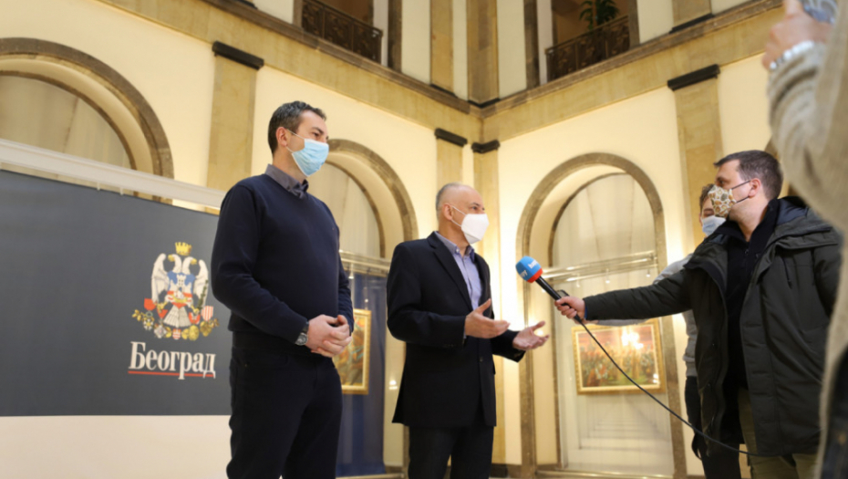 Gradonačelnik Beograda Zoran Radojičić i Predrag Danilović