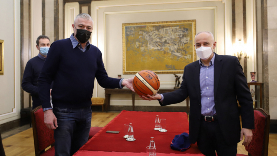 Gradonačelnik Beograda Zoran Radojičić i Predrag Danilović