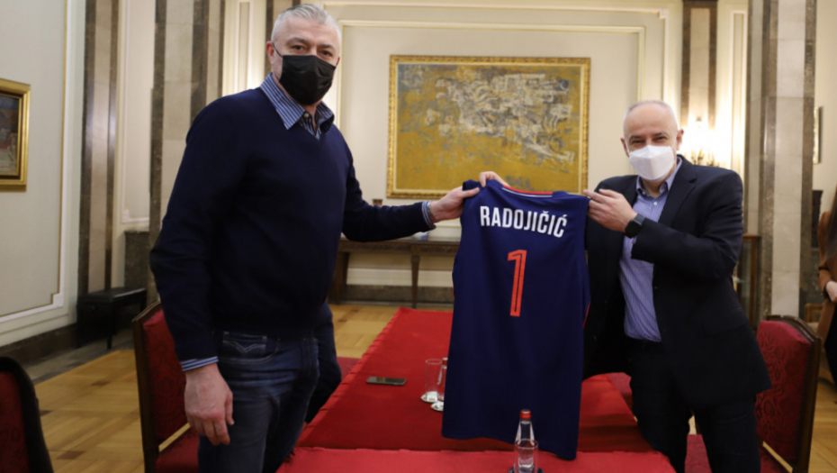 Gradonačelnik Beograda Zoran Radojičić i Predrag Danilović