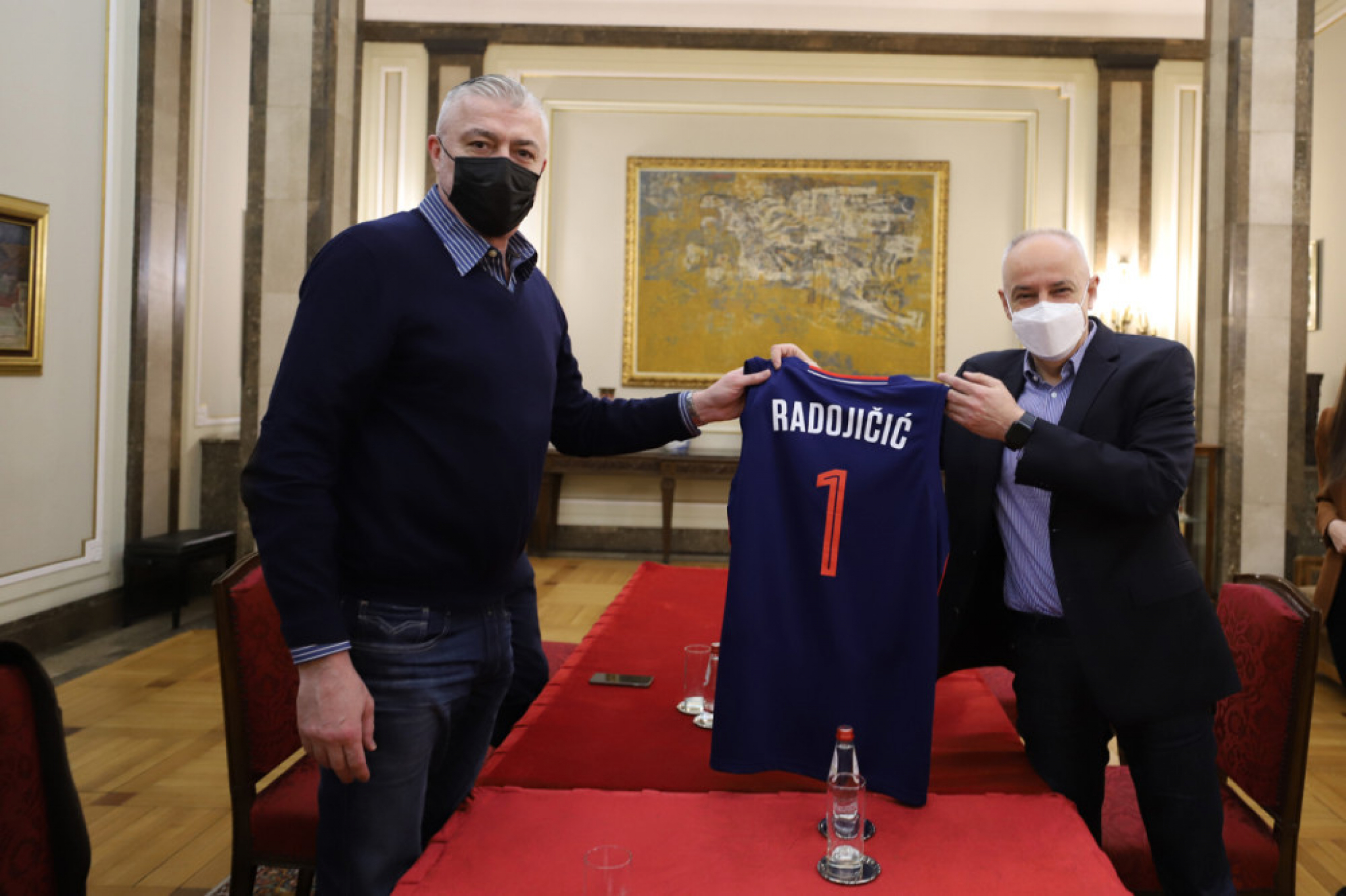 Gradonačelnik Beograda Zoran Radojičić i Predrag Danilović