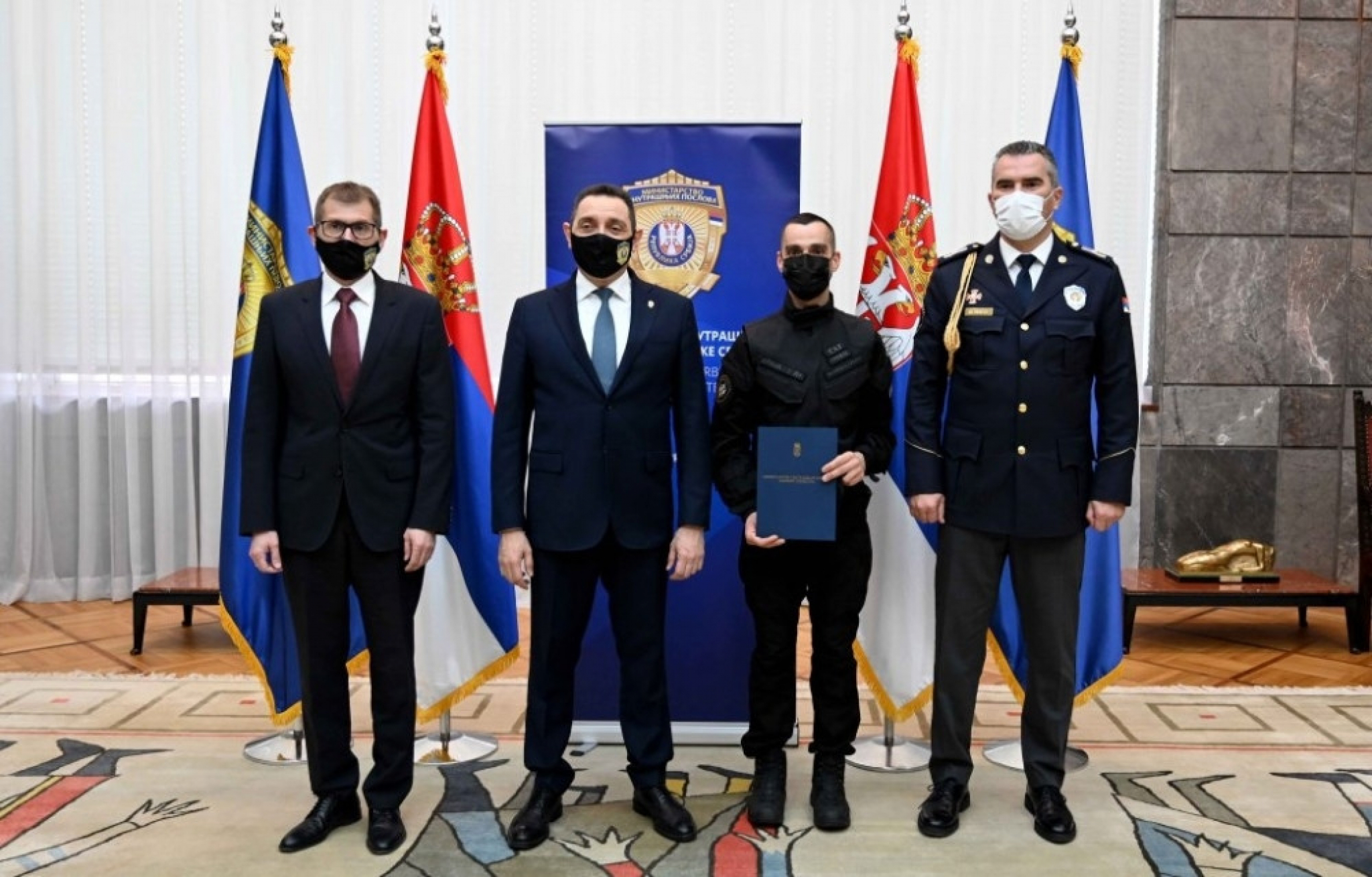 Jovica Spajić i Aleksandar Vulin