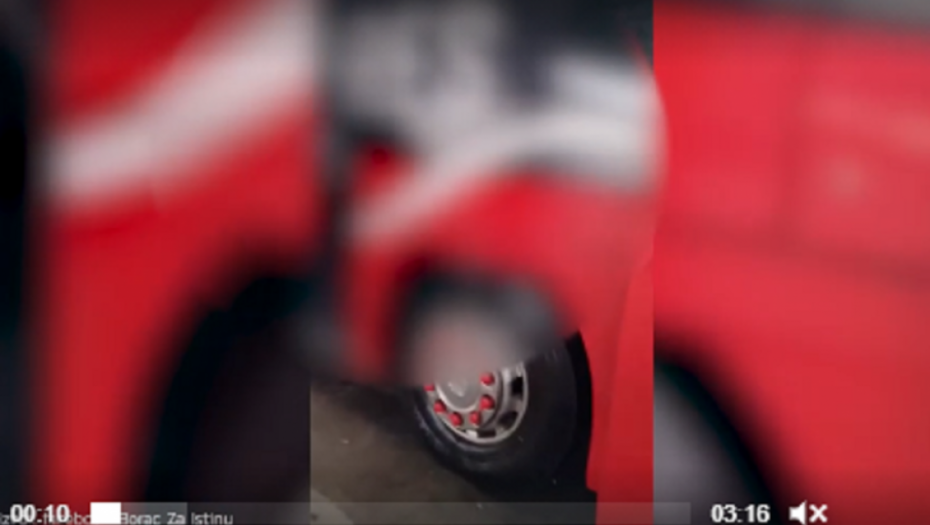 Putnica ne nosi masku