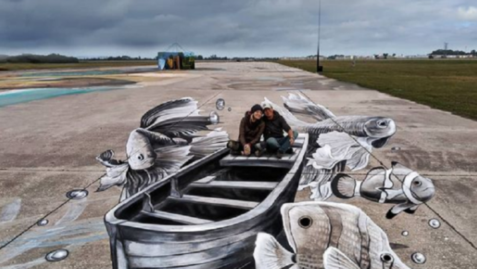 umetnik, 3d slika, grafiti, slike