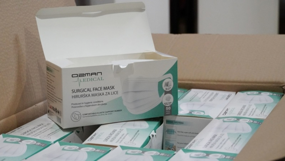 Grad Niš dobio 150.000 maski