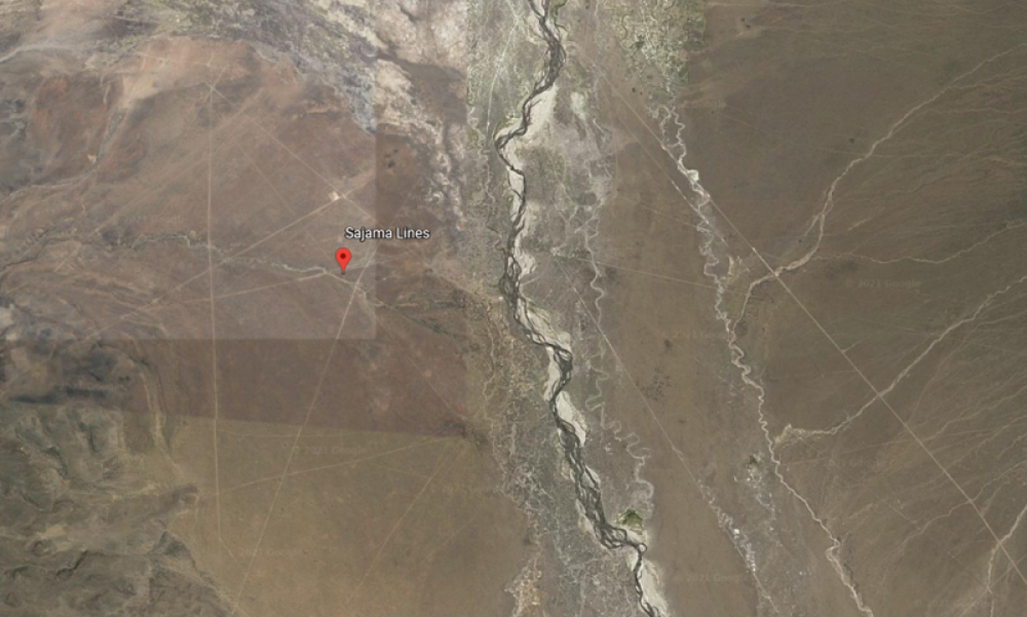 sajama linije, bolivija, google