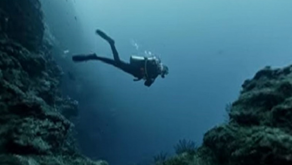 okeani, dno, ronilac