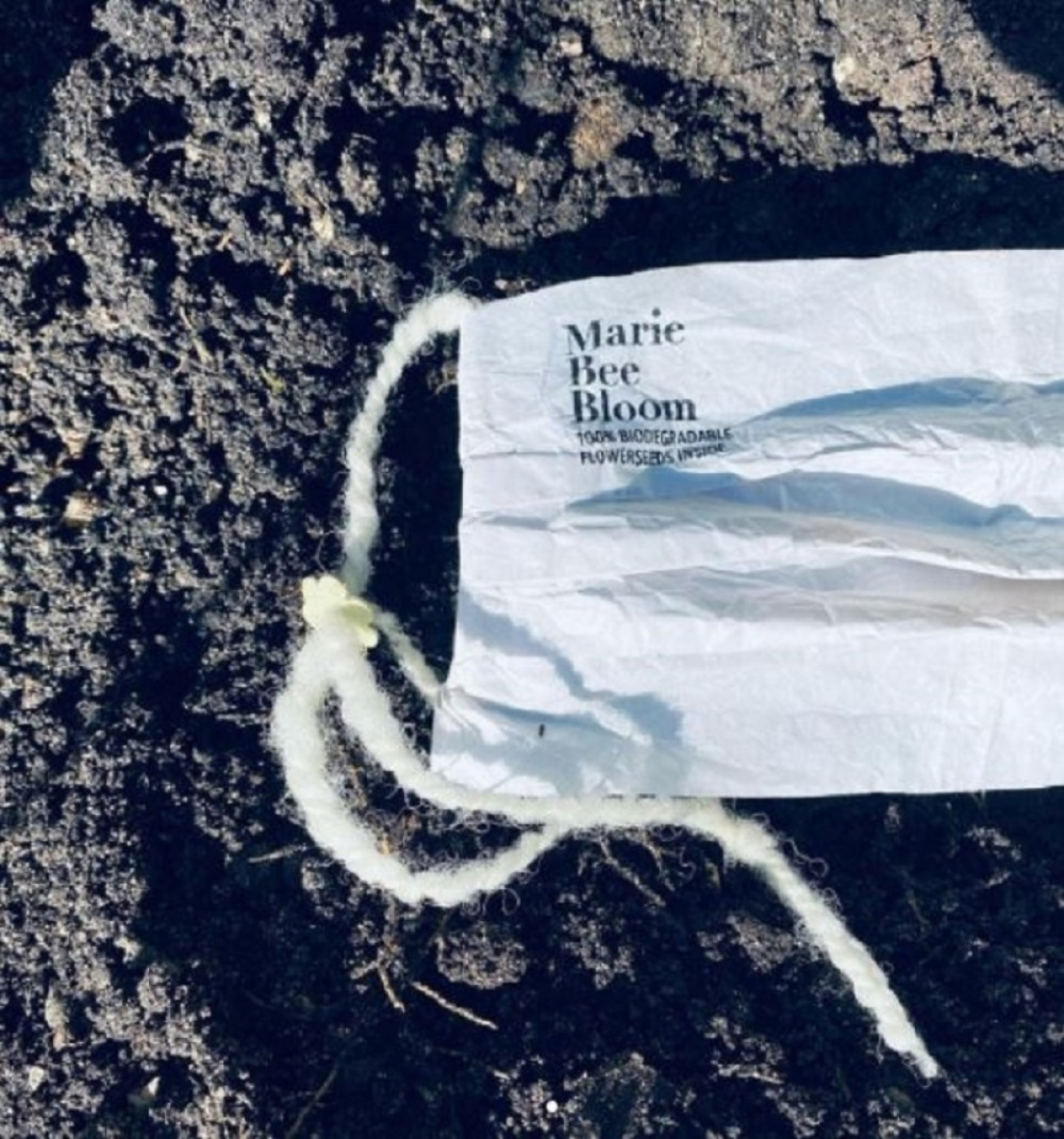 maska, biorazradiva, cveće