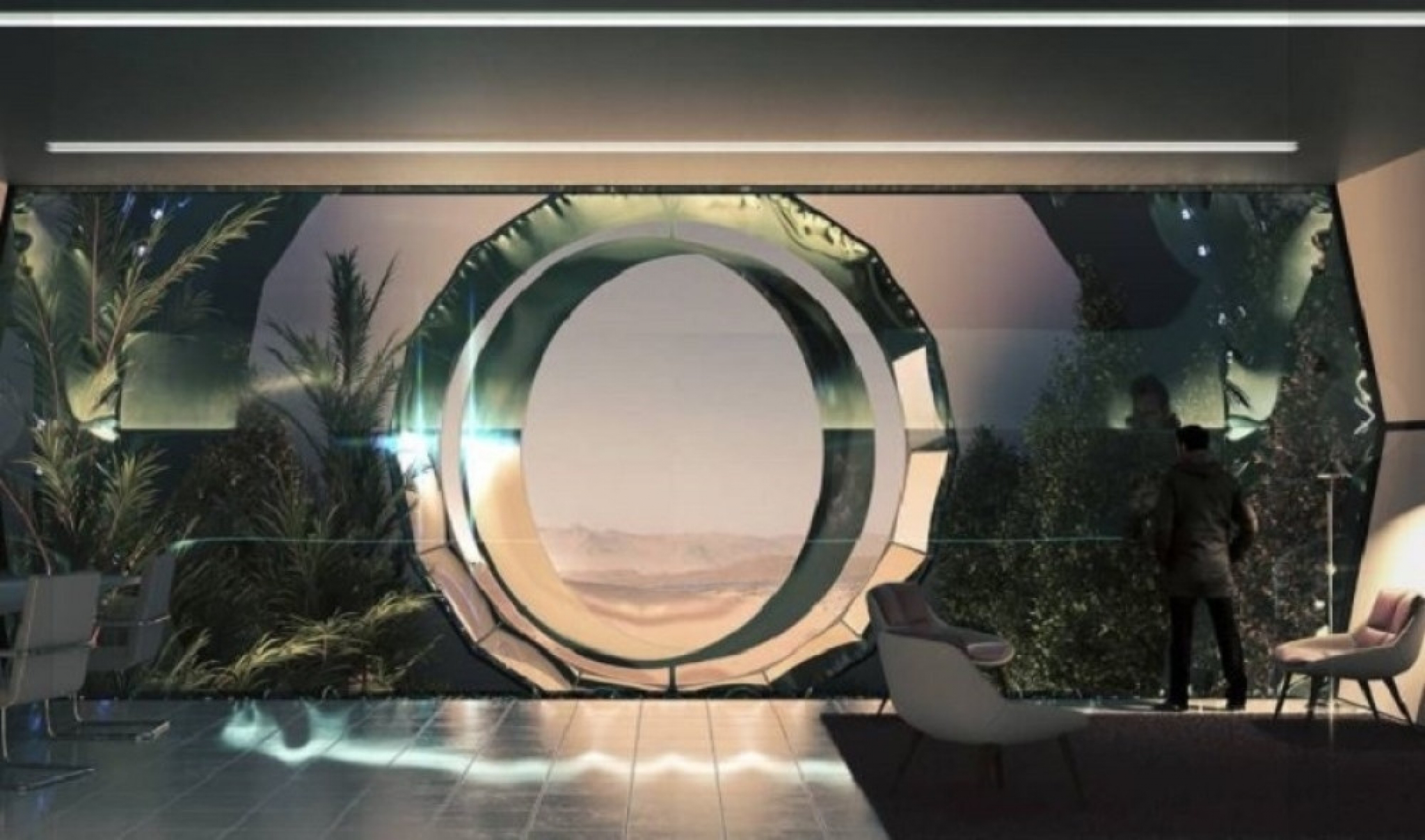 mars, kolonija, hotel