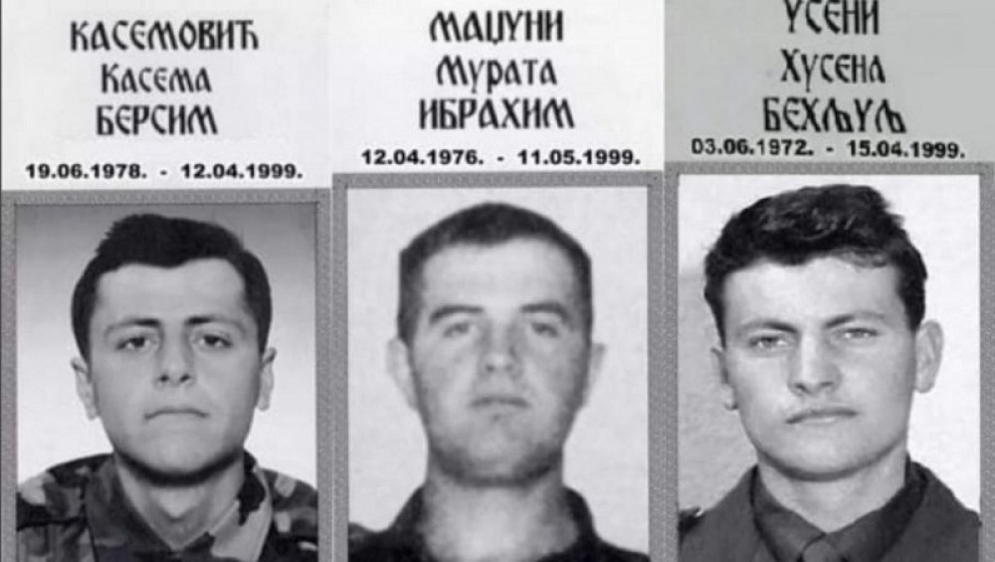 Bersima Kasemovića, Ibrahima Madžunija, Behljulja Usenija