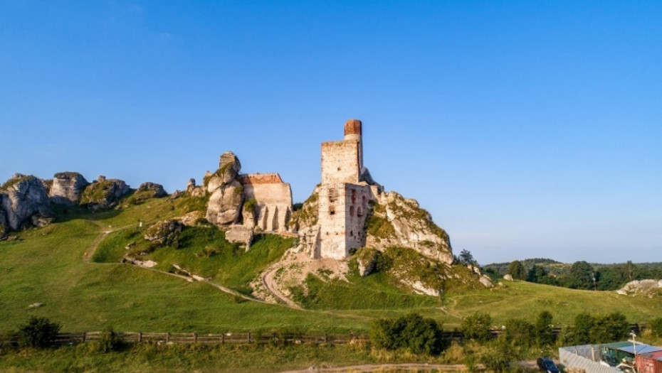 Olštin , češka, poljska, dvorac, istorija