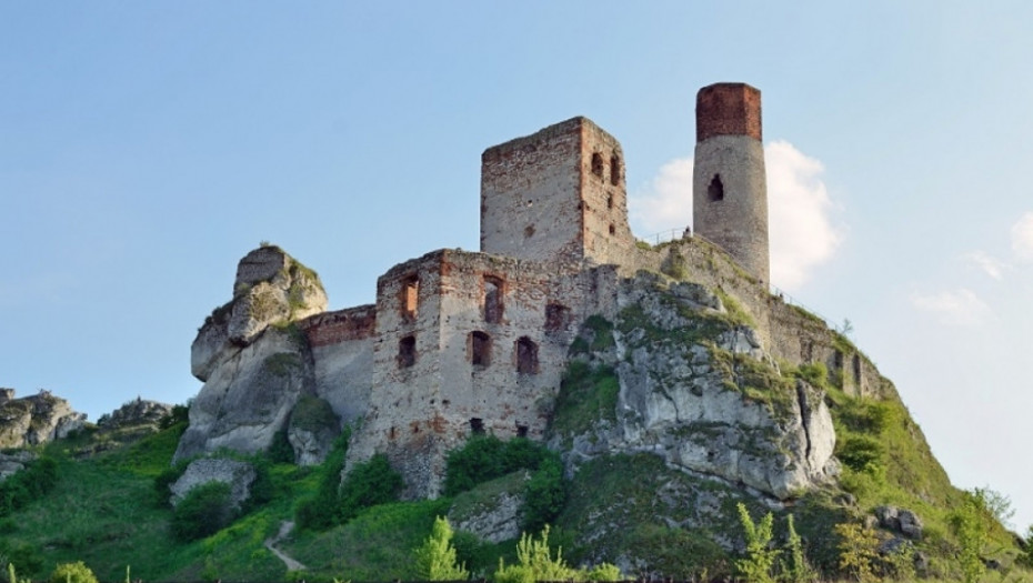 Olštin , češka, poljska, dvorac, istorija