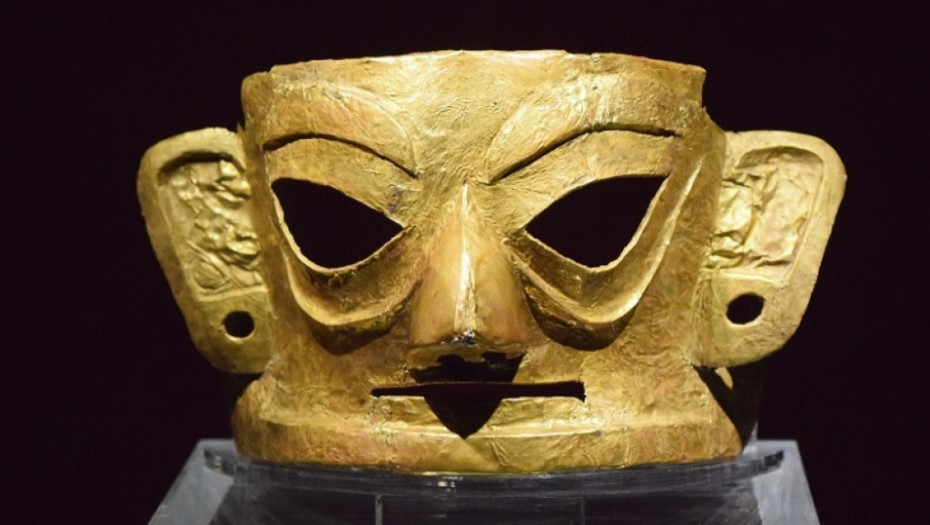 zlatna maska,kina, istorija