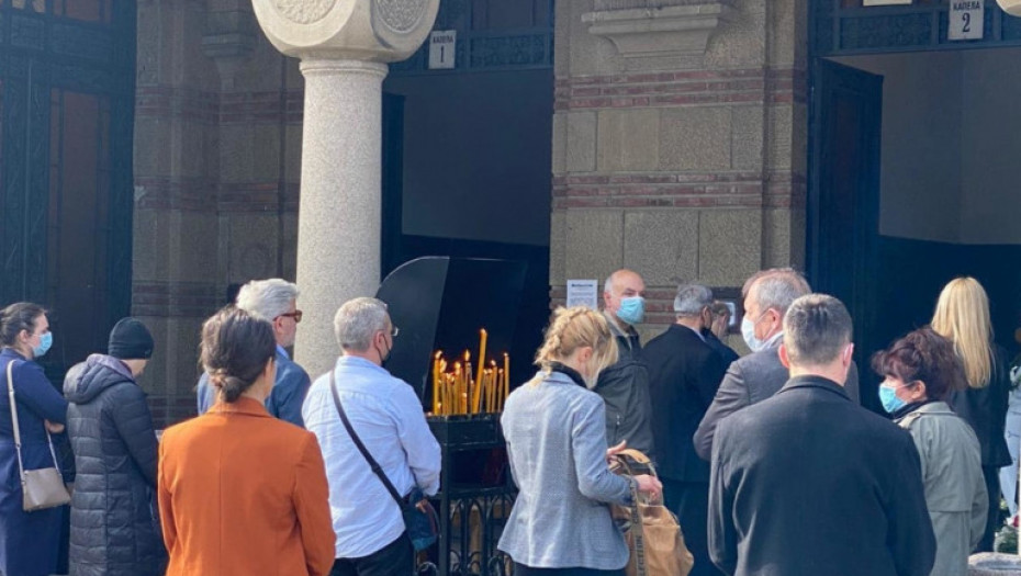 Vlasta Velisavljević - sahrana