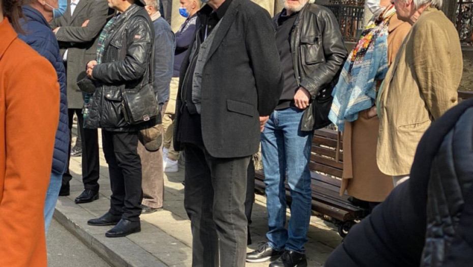 Vlasta Velisavljević - sahrana