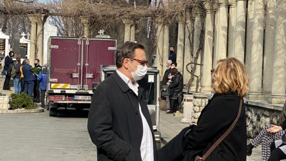 Vlasta Velisavljević - sahrana