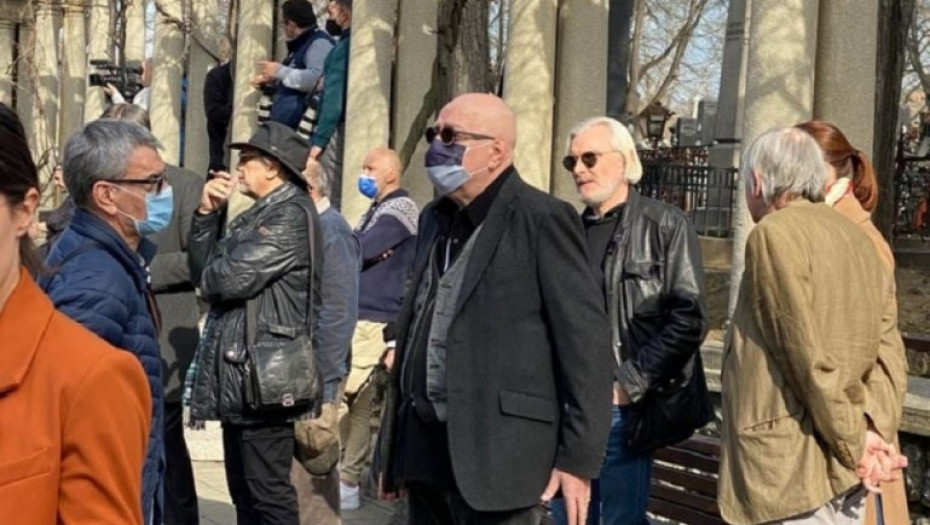 Glumci na sahrai Vlaste Velisavljevića