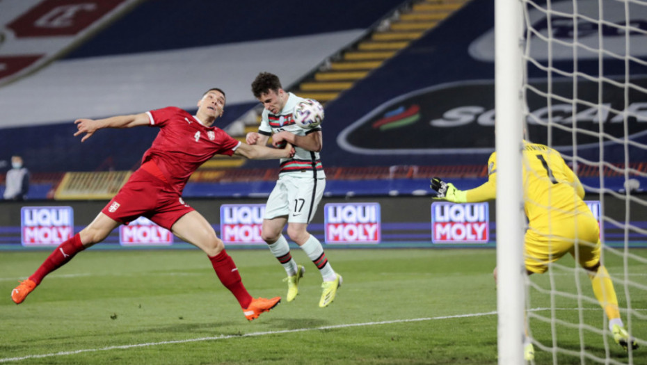 Srbija - Portugalija 0:1 Diogo Žota